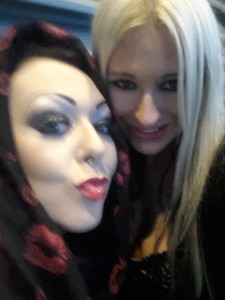 Goth Chick Harley Sin and Mistress Kaz B